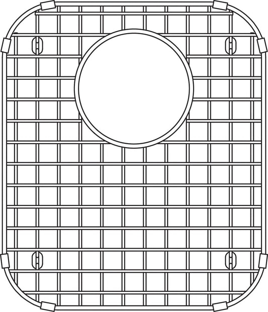 Blanco 406466 Vision Sink Grid, 14-in x 11.75-in, Stainless Steel | Plumbers Center