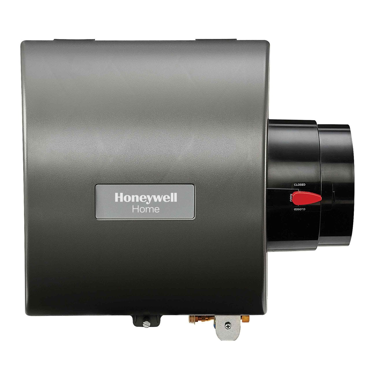 Honeywell Home HE105C1000/U Whole-Home Bypass Humidifier 12 Gallons per day, With AgION Antimicrobial Pad