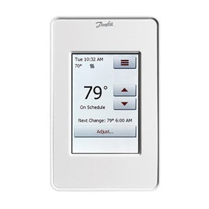 Danfoss 088L5136 LX205T Programmable Thermostat for Floor Heating, Touch Screen, 120V/240V | Plumbers Center