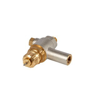 Danfoss 013G0140 RA2000 1-Pipe Low Pressure Angle Steam Valve with 1/8" Male NPT Connection | Plumbers Center