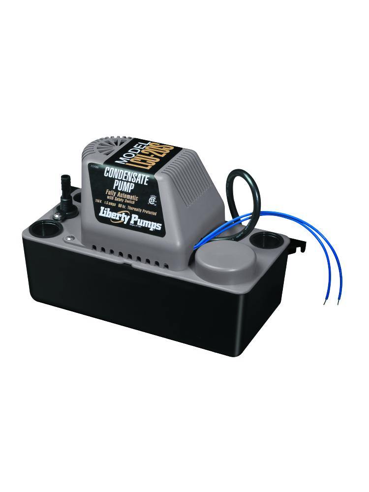 Liberty LCU-SP20S Condensate Pump 20' Head with Safety Switch for Shallow Pan | Plumbers Center