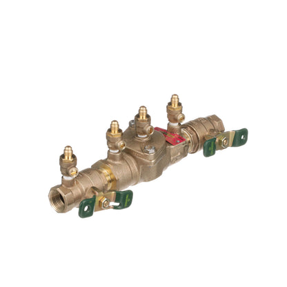 Watts 0063231 - LF007M3-QT-3/4 - 3/4" DCVA Double Check Valve Backflow Preventer Assembly with Quarter Turn Shutoff, Single Top Entry - Lead Free