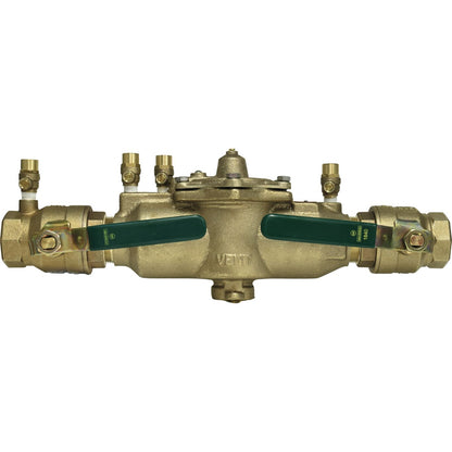 Watts 0391006 - LF009M2-QT-112 - 1-1/2" RP Reduced Pressure Zone Backflow Preventer Assembly, Quarter Turn Shutoff Valves, Lever Handles - Lead Free