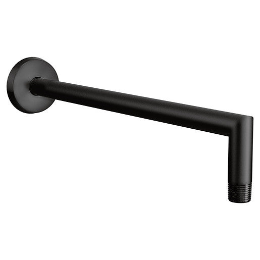 Moen S110BL Arris 14" Shower Arm, 1/2" IPS Connection, Matte Black