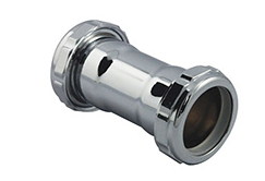 OS&B 862 1-1/2" Double Slip Repair Coupling, Chrome Plated 