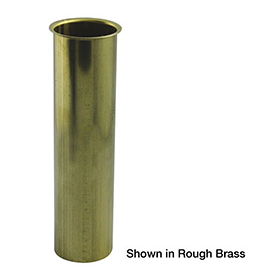 OS&B 812-3RB 1-1/2” x 3" Sink Tailpiece,Rough Brass, 22 Gauge 