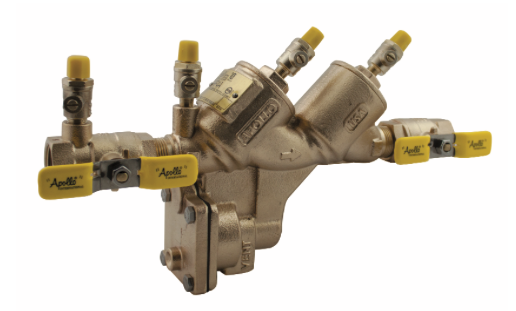 Apollo Valve 4A203A2F 1/2" RP4A Series Reduced Pressure Backflow Preventers Valve (RPZ) | Plumbers Center