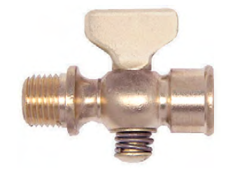 Apollo Valves 4140001 - 41 Series Air Cock, 1/8" Male x Female End Style, T-Handle Actuator | Plumbers Center