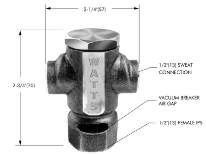 Watts MS-810 Trap Seal Primer 