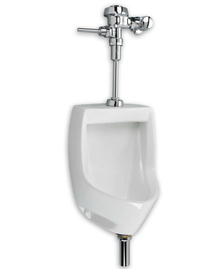 American Standard 6581001.020 Maybrook Universal High-Efficiency Washout Top Spud Urinal, 0.125-1.0 GPF, White | Plumbers Center