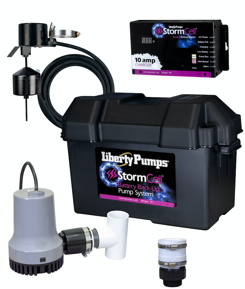 Liberty Pumps 441-10A, 12V Battery Operated Back-Up Emergency Sump Pump System with 10A Charger (Battery not included) | Plumbers Center