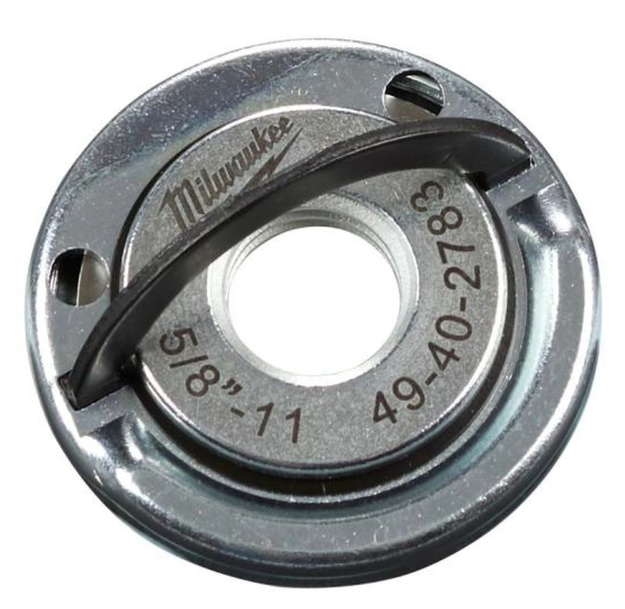 Milwaukee 49-40-2783 - Fixtec Tool-free 5/8"–11 Grinder Flange Nut 