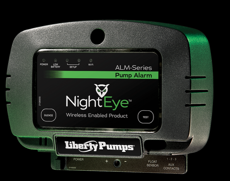 Liberty Pumps 404CV/A-EYE - 1/3 HP Compact Residential Remote Sink/Drain Pump System with Check Valve & NightEye® Wi-Fi Alarm, 115 Volts (1-1/2" Connection)