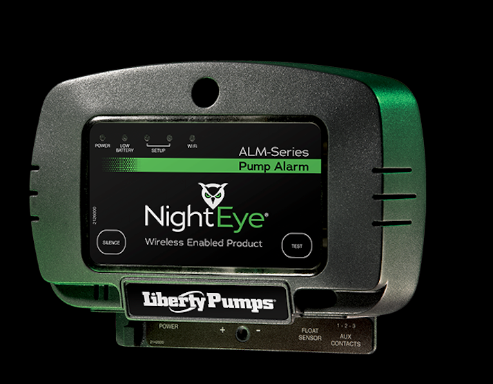 Liberty Pumps 405/A-EYE - 1/2 HP Commercial High-Temperature Drain Pump System w/ NightEye® Wi-Fi Alarm, 115 Volts (2" Connection) 