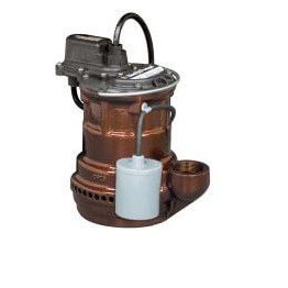 Liberty Pumps 241 - 1/4 HP Automatic Submersible Sump Pump w/ Wide-Angle Float Switch, 115V, 1 Phase, 10 ft Cord (Quick Disconnect) | Plumbers Center