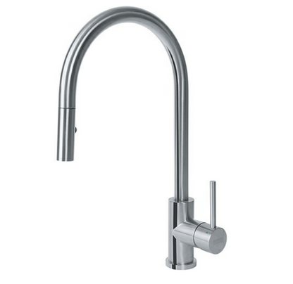 Franke FF3352 - Cube T316 Stainless Steel Sleek Outdoor Kitchen Faucet, Stainless Steel | Plumbers Center