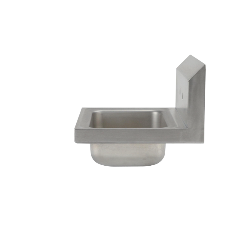 Encore FS20-101405B2 - Wall Mounted 304 Series Stainless Steel Hand Sink 4" OC Mounting Holes 14" x 10" x 5" Deep Bowl 