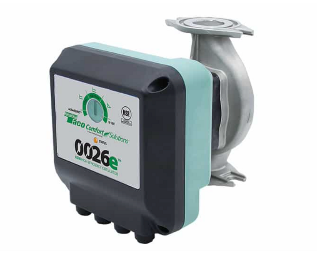 Taco 0026E-SF2 - 0026e Series Stainless Steel Variable Speed ECM High-Efficiency Wet Rotator Circulator Pump