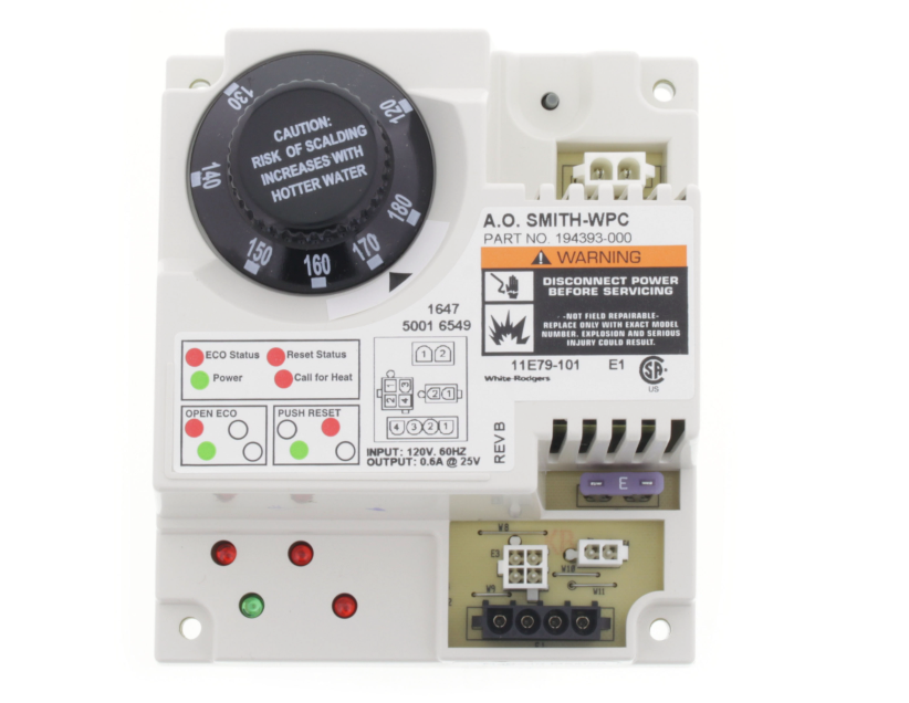 AO Smith 100109945 Digital Thermostat for Commercial Water Heaters | Plumbers Center