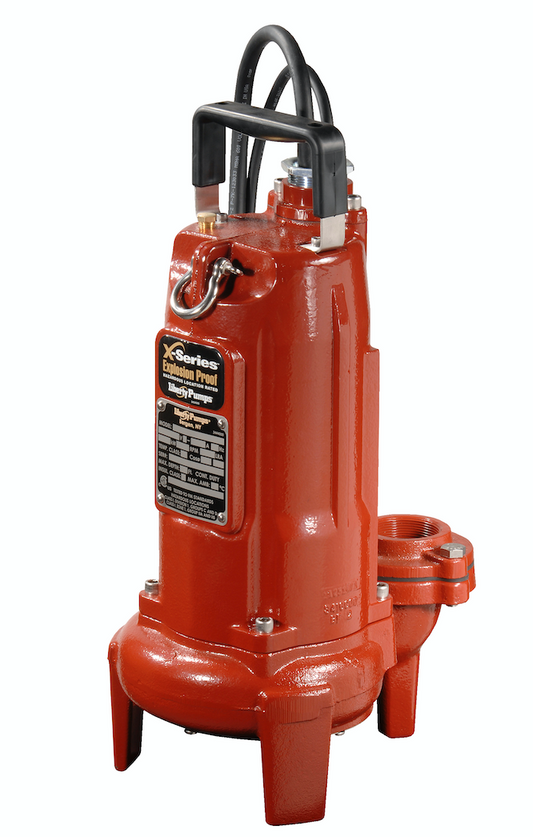 Liberty Pumps XLE73M-2 - 3/4 HP Explosion-Proof Submersible Sewage Pumps, 208/230V, 60HZ, 3 Phase, 25' Power Cord | Plumbers Center