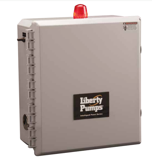 Liberty Pumps IPD-24H Duplex Pumps Control Panel, IP Series, 120/208/240V, 1 Phase, 15-20 Amps, Indoor/Outdoor NEMA 4X Enclosure | Plumbers Center