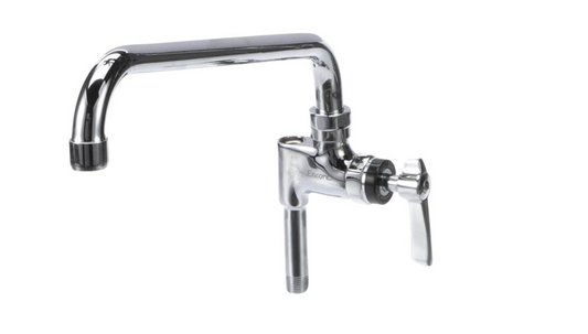 Encore KL55-7016SE1Z Pre-Rinse Brass Add-On Faucet with 16" Spout, Chrome Plated | Plumbers Center