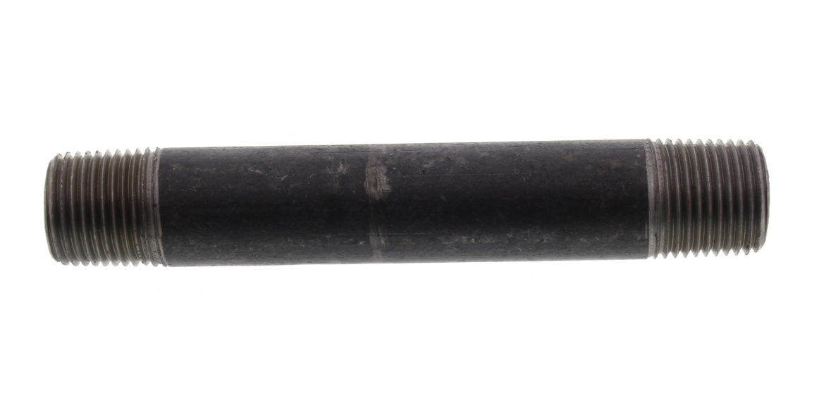 1/2" X 12" BLACK NIPPLE  | Faucet Center