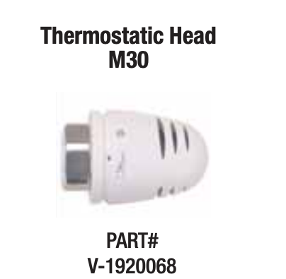 Stelrad V-1920068 Thermostatic Head M30 for K1 & K2 Radiators 