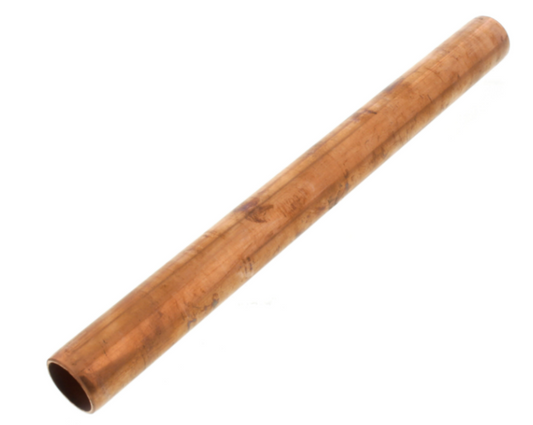 1-1/4 Inch x 3-ft Type L Straight Copper Pipe Piece | Faucet Center