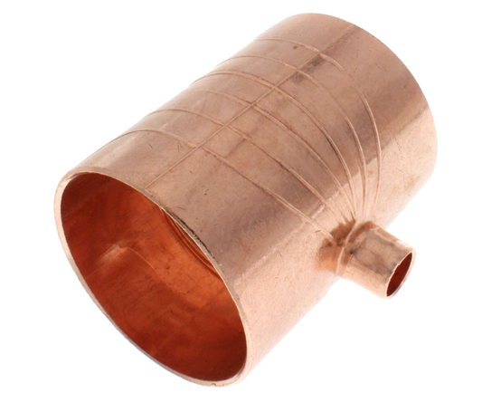 3" X 3" X 1/2" COPPER REDUCING TEE | Faucet Center