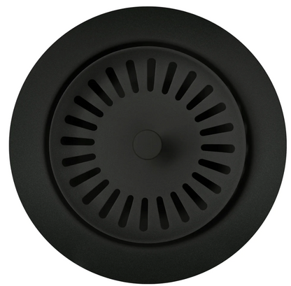 Blanco 240327 Kitchen Basket Strainer for Silgranit Sinks, 3.5", Black Coal 