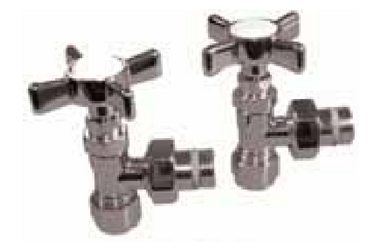 Stelrad V-CROSSH16-C Ottinetti Manual 1/2" Angle Cross Head Valves - Copper Connection