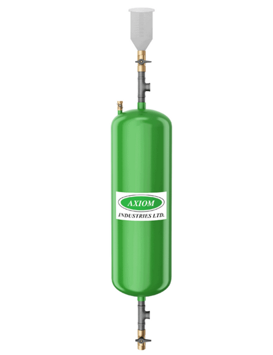 Axiom CBF-2 Chemical By-Pass Feeder, 2 gal, 3/4 Inch NPT , Max Pressure 165 PSI | Plumbers Center