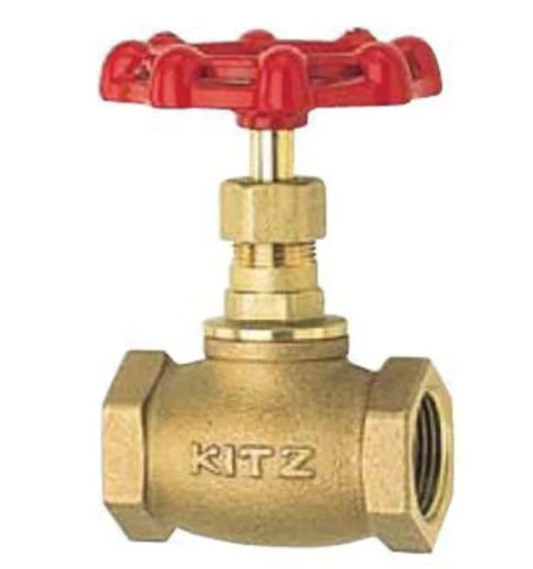 Kitz 09-1/4 - 1/4" NPT Cast Bronze Globe Valve, Class 150, with Threaded Ends | Plumbers Center