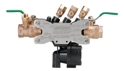 Zurn Wilkins 2-375XL - 2" RP Reduced Pressure Principle Backflow Preventer for Potable Water Applications - Lead Free