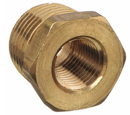 Fairview 110-DB 1/2" MPT x 1/4" FPT Brass Bushing