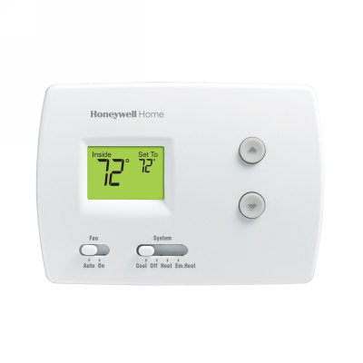 Honeywell Home TH3210D1004/U PRO 3000 Non-Programmable Digital Thermostat , 1 Heat/1 Cool, White | Plumbers Center