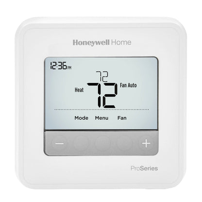 Honeywell Home TH4110U2005/U T4 Pro Programmable Thermostat with Stages up to 1 Heat/1 Cool Heat Pumps or 1 Heat/1 Cool Conventional Systems | Plumbers Center