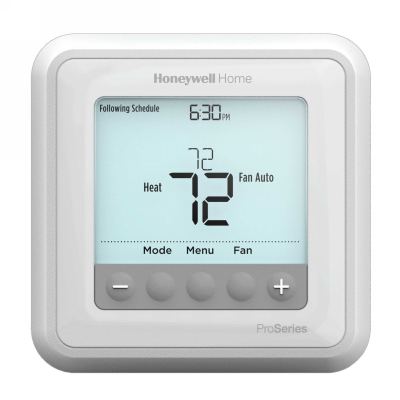 Honeywell Home TH6220U2000/U T6 Pro 7 Day Programmable Thermostat with Stages up to 2 Heat/1 Cool, Heat Pumps or 2 Heat/2 Cool Conventional Systems | Plumbers Center