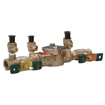 Watts 0063230 - LF007-QT-1/2 - 1/2" DCVA Double Check Valve Backflow Preventer Assembly, Quarter Turn Shutoff, Single Top Entry - Lead Free