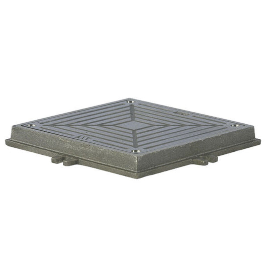 Watts CO-300-S12-1 12" Square Scoriated Nickel Bronze Access Cover