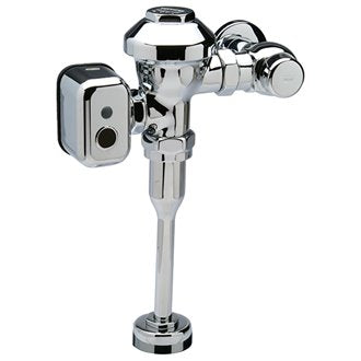 Zurn ZEMS6003AV-IS Exposed Hardwired Automatic Urinal Sensor Flush Valve with Integral Sensor, 1.5 GPF, Chrome Finish 