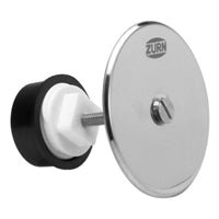 Zurn Z1666-1-112 - 1-1/2" Urinal Cleanout Plug with 4" Stainless Steel Access Cover.