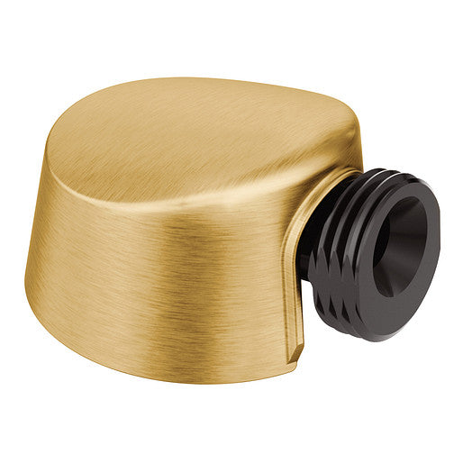 Moen A725BG Brushed Gold Accent Drop Ell for Handheld Shower Heads with 1/2" IPS Connection 