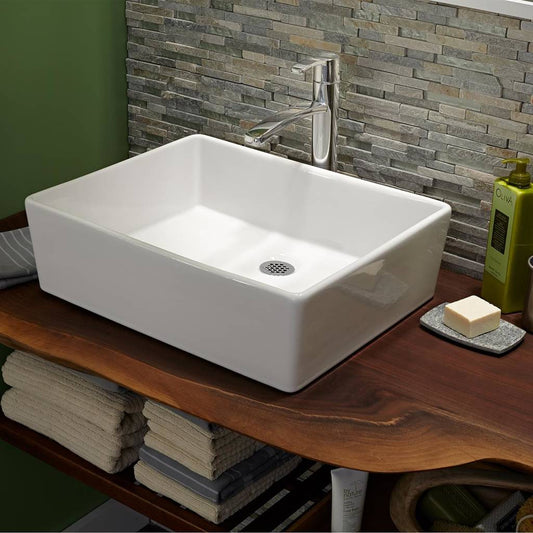 American Standard 0552000.020 Loft Above Counter Bathroom Sink - White | Plumbers Center