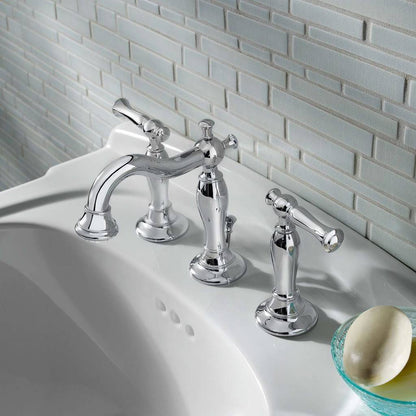 American Standard 7440851.002 Quentin 2-Handle 8 Inch Widespread Bathroom Faucet in Chrome | Plumbers Center