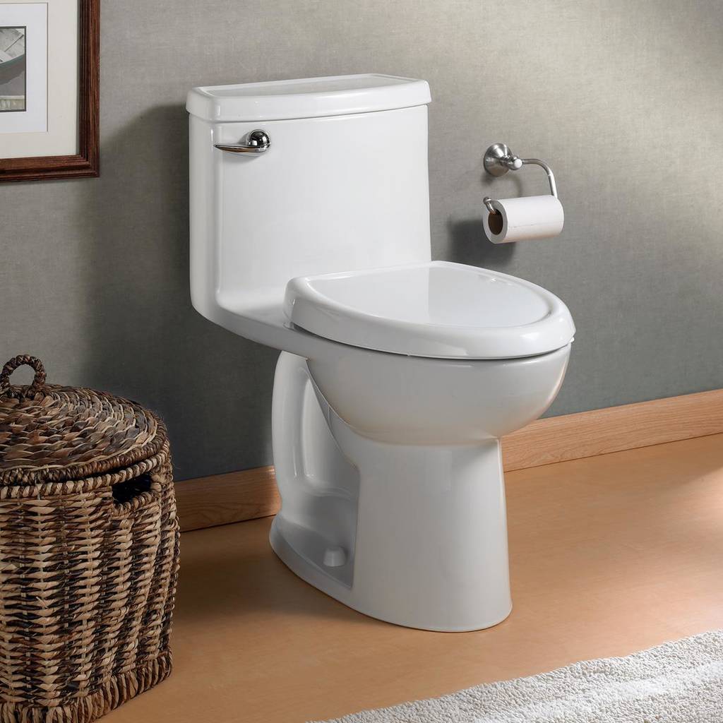 American Standard 2403128.020 Compact Cadet 3 FloWise One-Piece 1.28 gpf Toilet with Seat in White | Plumbers Center