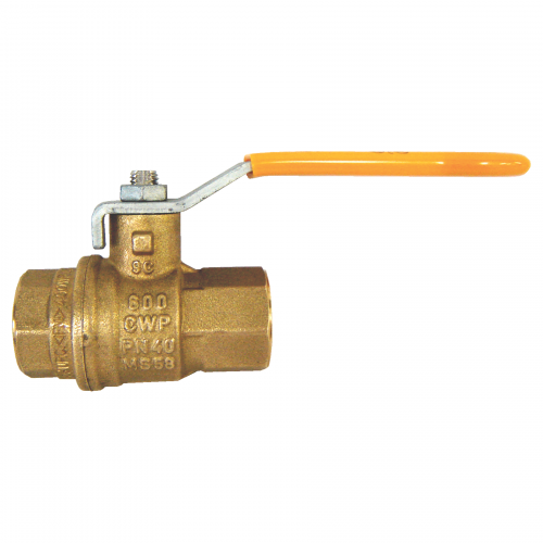 Fairview BV9503-D 1/2" Liquid LP Gas Ball Valve, FNPT Ends, CSA Approved, -40F TO 350F, 600 PSI, UL, CSA.