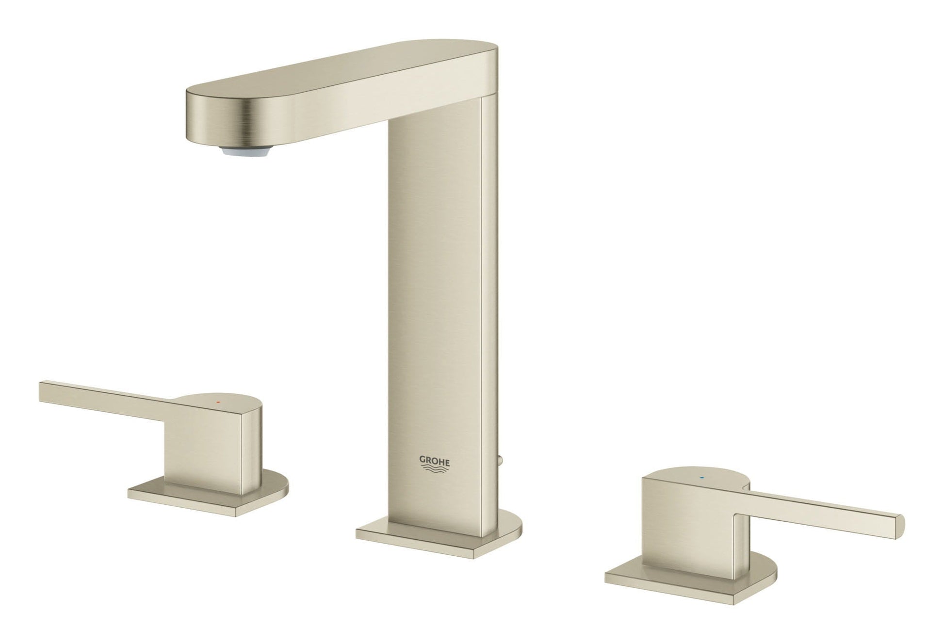 Grohe 20302EN3 Plus 8" Widespread 2-Handle Bathroom Faucet, 1.2 GPM, Brushed Nickel Infinity 