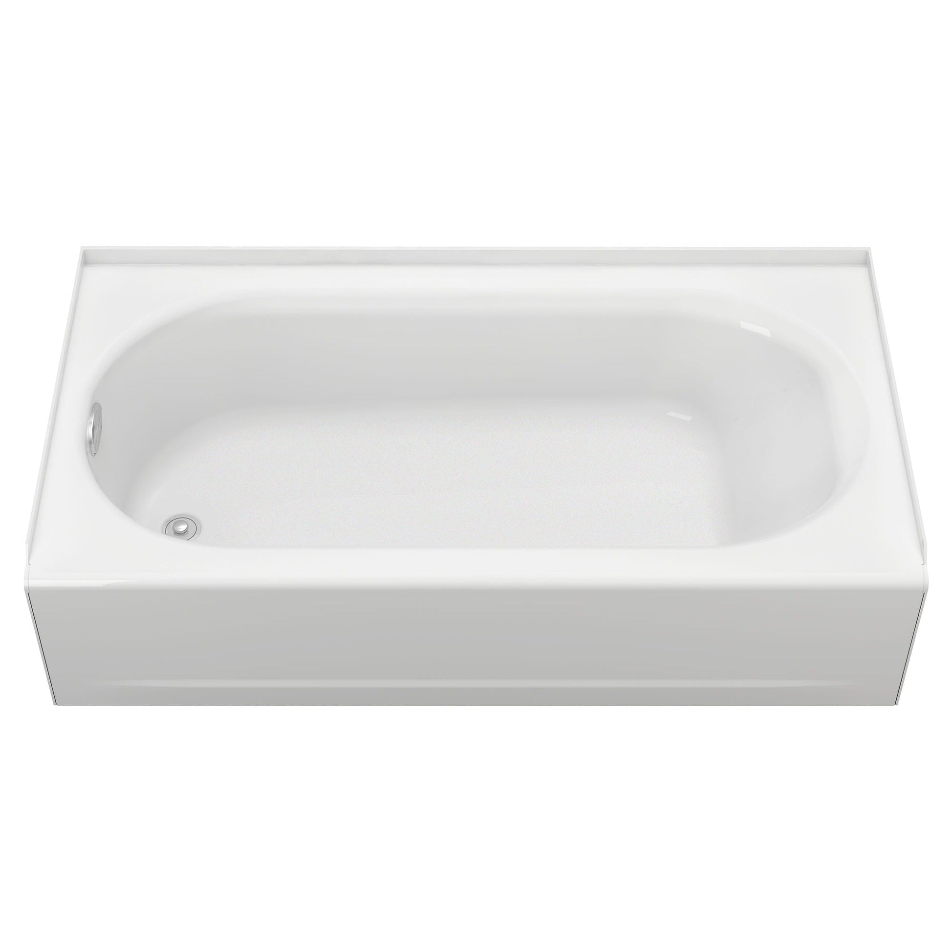 American Standard 2390202ICH.020 - Princeton® Americast® 60" x 30" Integral Apron Bathtub With Left-Hand Outlet & Integral Drain - White | Plumbers Center